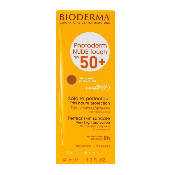 Photoderm Nude Touch SPF50 solaire protecteur 40 ml doré est un soin