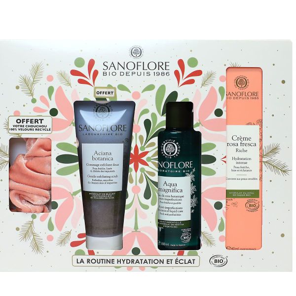 Sanoflore La Routine Hydratation Et Clat Bio Est Un Coffret De Soins