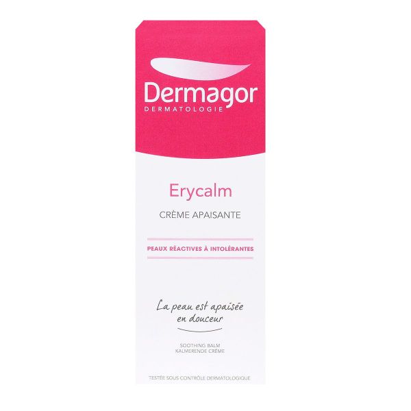 erycalm crème apaisante dermagor est un soin pour les peaux réactives