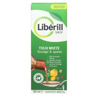 Liberill Toux Mixte soulage et apaise sirop 120ml