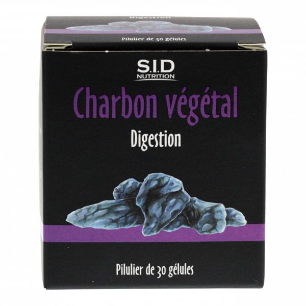 Digestion charbon végétal