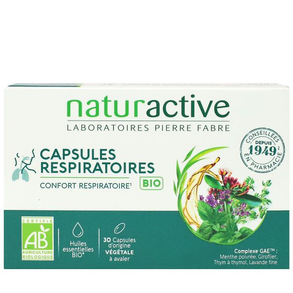 Capsules respiratoires confort respiratoire 30 capsules