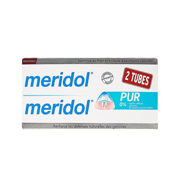 Dentifrice pur 2x75ml