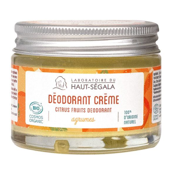 Déodorant crème agrumes bio 50g