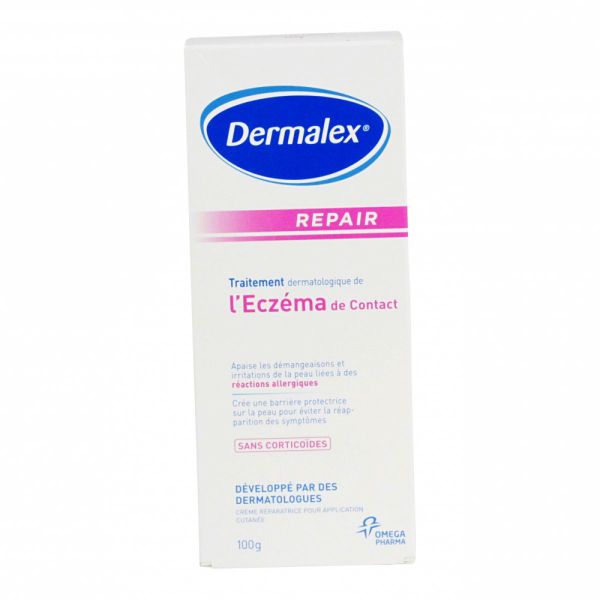 la crème eczéma de contact dermalex repair est utilisé en cas d ...